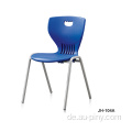 Red color plastic school chairs for students